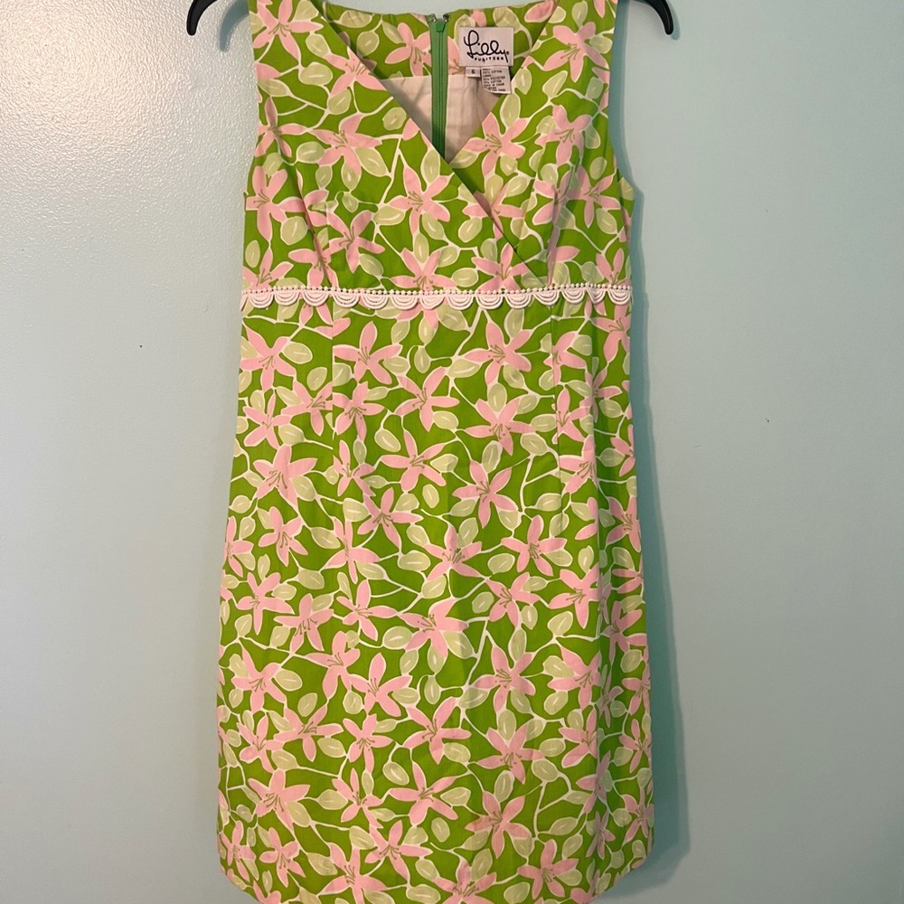 Lilly Pulitzer Vintage White Label sz 6 Dress